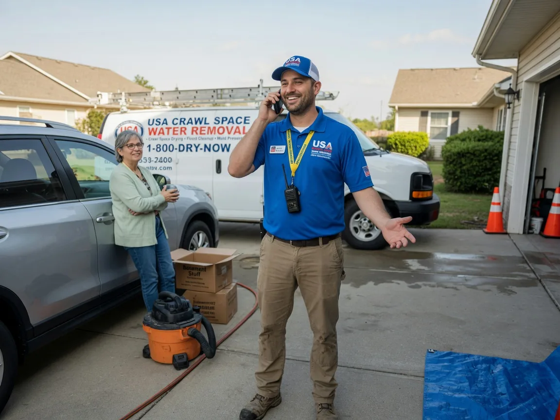 Crawl Space Water Removal Cove, AR FAQs